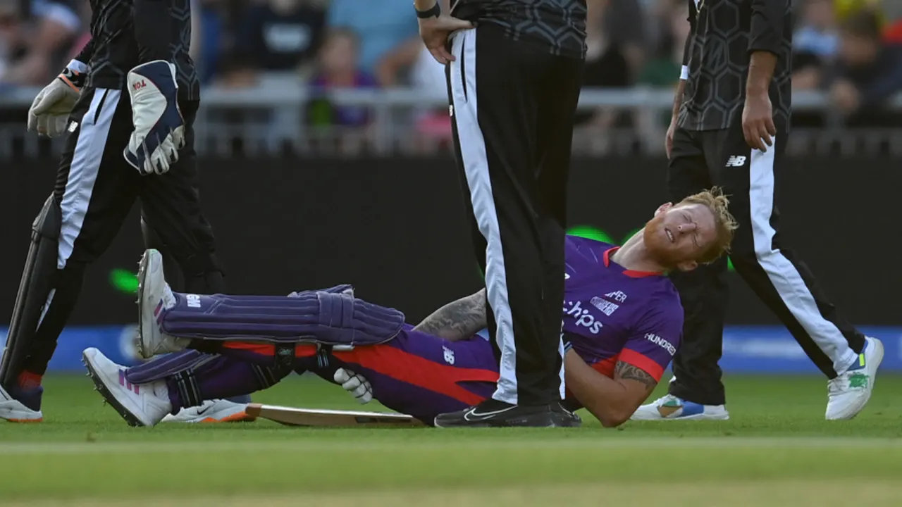 England captain Stokes injured in Hundred match